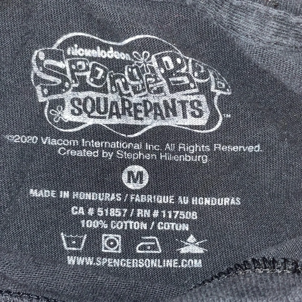SpongeBob SquarePants Black Tee